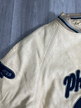 Load image into Gallery viewer, Vintage PHAT FARM Big Logo Leather Jacket (5XL) JK691