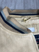 Load image into Gallery viewer, Vintage PHAT FARM Big Logo Leather Jacket (5XL) JK691