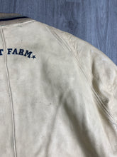 Load image into Gallery viewer, Vintage PHAT FARM Big Logo Leather Jacket (5XL) JK691