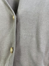 Load image into Gallery viewer, Vintage Burberrys Beige Knit Cardigan (160) GTMP149
