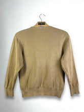 Load image into Gallery viewer, Vintage Burberrys Beige Knit Cardigan (160) GTMP149
