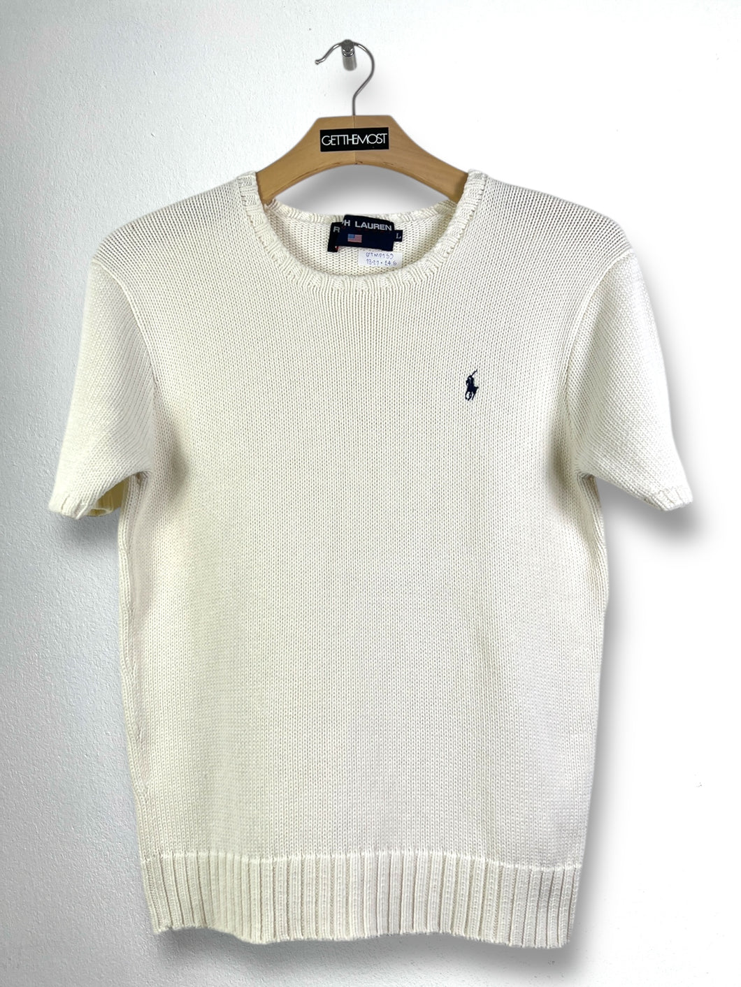 Polo Sport Short Sleeve Knit Sweater (L) GTMP159
