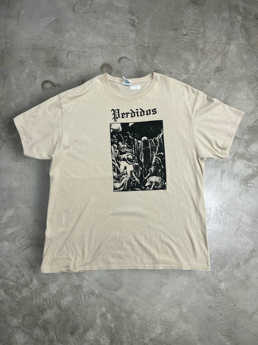 Perdidos Hardcore Punk Graphic Band Tee (XL) GTME610