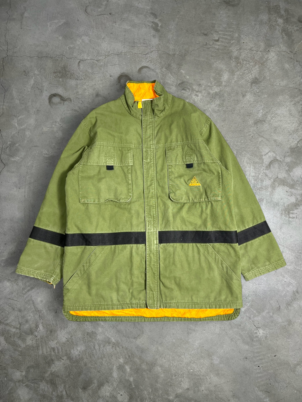 Vintage Nike ACG Military Canvas Cargo Jacket (L) JKA030