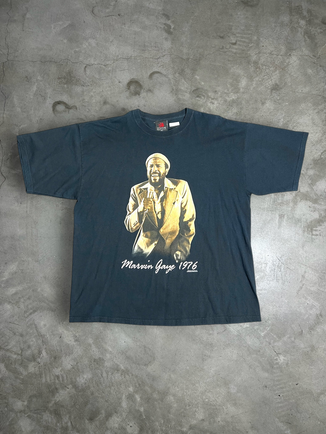 Vintage Zion Marvin Gaye '76 Graphic Tee (XXL) GTME612