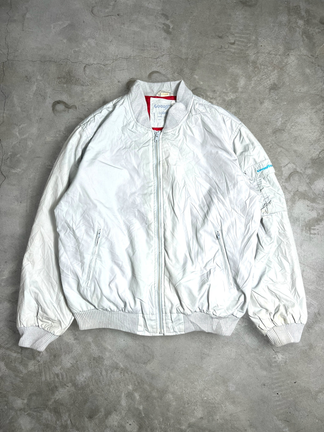 Vintage 90s Goodyear Collection Bomber Jacket (XL) JKA053