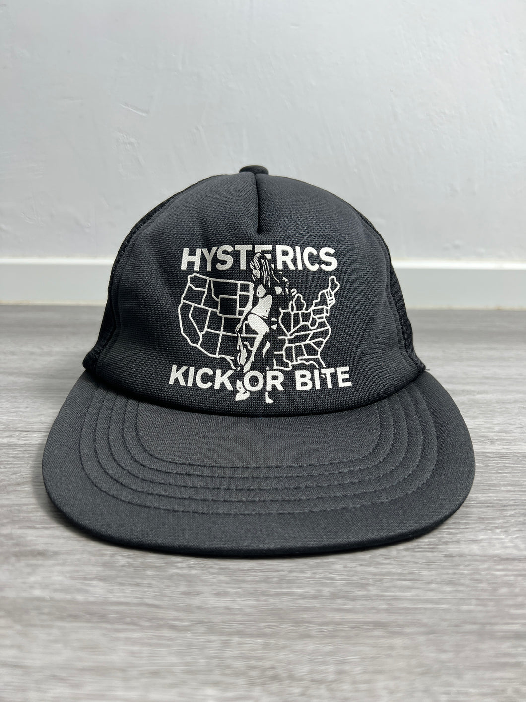 Hysteric Glamour Kick or Bite Trucker Hat