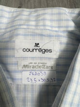 Load image into Gallery viewer, Courrèges Plaid Button Up Shirt JKA039
