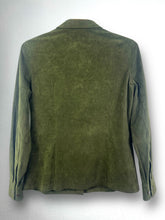 Load image into Gallery viewer, GIVENCHY Boutiques Faux Suede Shirt (38) GTMP055

