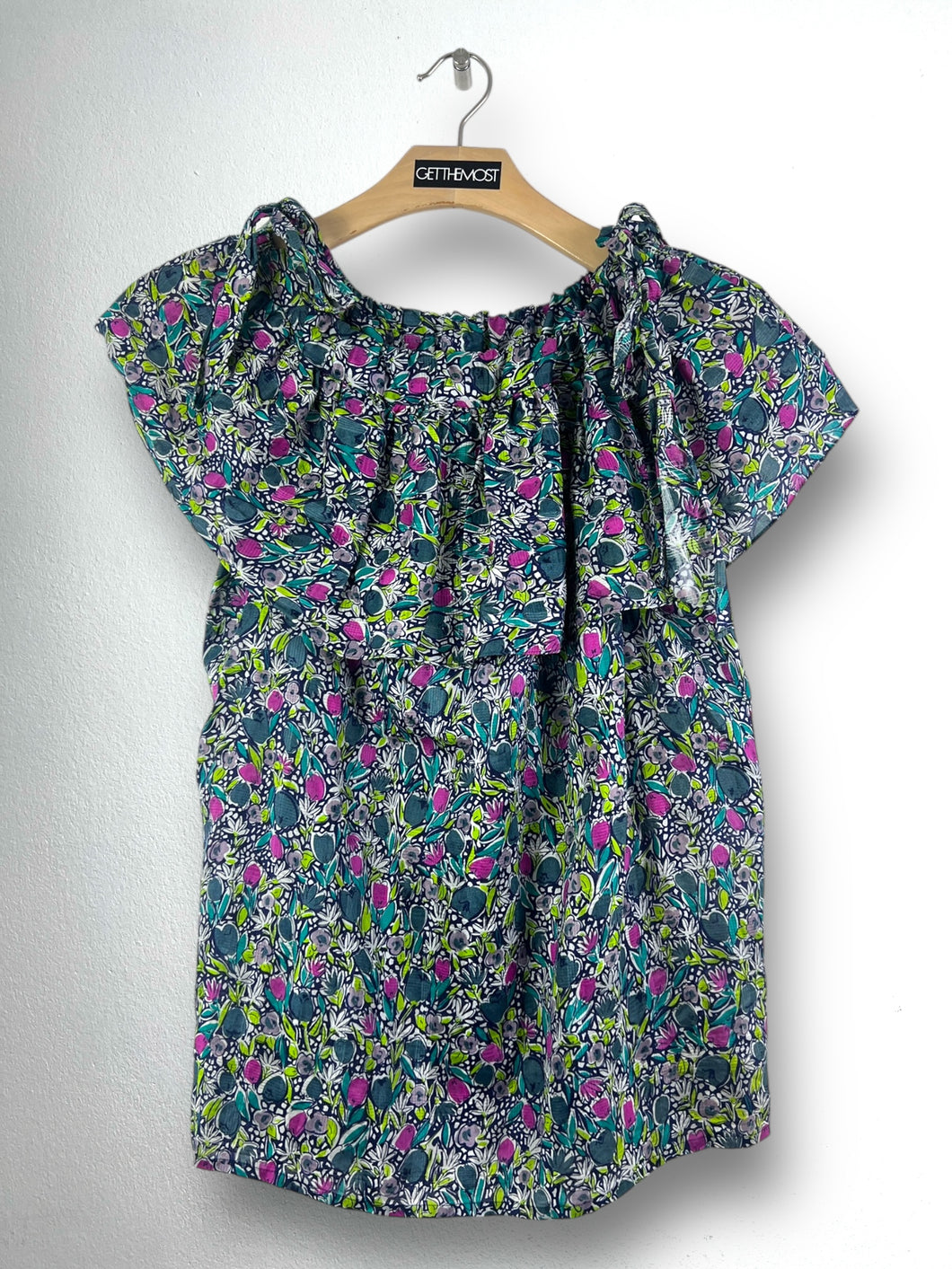 Vintage Yves Saint Laurent Chemisiers Sleeveless Shirt (M) GTMP051