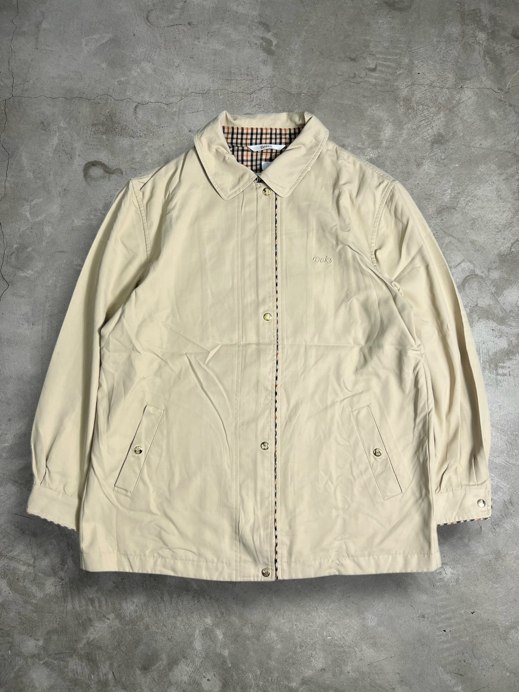 DAKS London Lined Harrington Jacket JK673