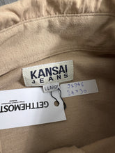 Load image into Gallery viewer, Vintage Kansai Jeans Lined Strap Jacket (L) JK946
