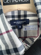 Load image into Gallery viewer, Burberry London Nova Check Pattern Shirt (M) GTMP171
