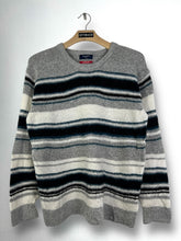 Load image into Gallery viewer, Back Number Mochi Mochi Striped Knit Sweater (L) GTMPT876
