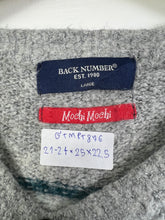 Load image into Gallery viewer, Back Number Mochi Mochi Striped Knit Sweater (L) GTMPT876
