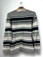 Load image into Gallery viewer, Back Number Mochi Mochi Striped Knit Sweater (L) GTMPT876
