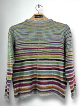 Load image into Gallery viewer, Youmsage Y2K Knit Striped Crop Top Blouse GTMPT869
