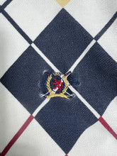 Load image into Gallery viewer, Vintage Tommy Hilfiger Argyle Pattern Polo Shirt (M) JK955
