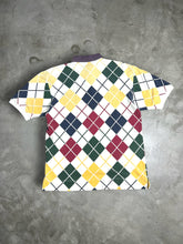Load image into Gallery viewer, Vintage Tommy Hilfiger Argyle Pattern Polo Shirt (M) JK955
