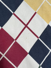 Load image into Gallery viewer, Vintage Tommy Hilfiger Argyle Pattern Polo Shirt (M) JK955
