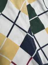 Load image into Gallery viewer, Vintage Tommy Hilfiger Argyle Pattern Polo Shirt (M) JK955
