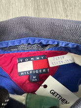 Load image into Gallery viewer, Vintage Tommy Hilfiger Striped Polo Shirt (M) JK954
