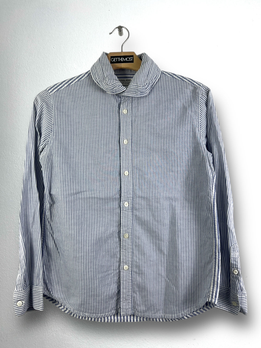 Final Home Striped Buttons Up Shirt (XS) GTMP066