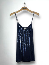 Load image into Gallery viewer, Armani Exchange Y2K Glitter Spaghetti Strap Blouse (M) GTMP086
