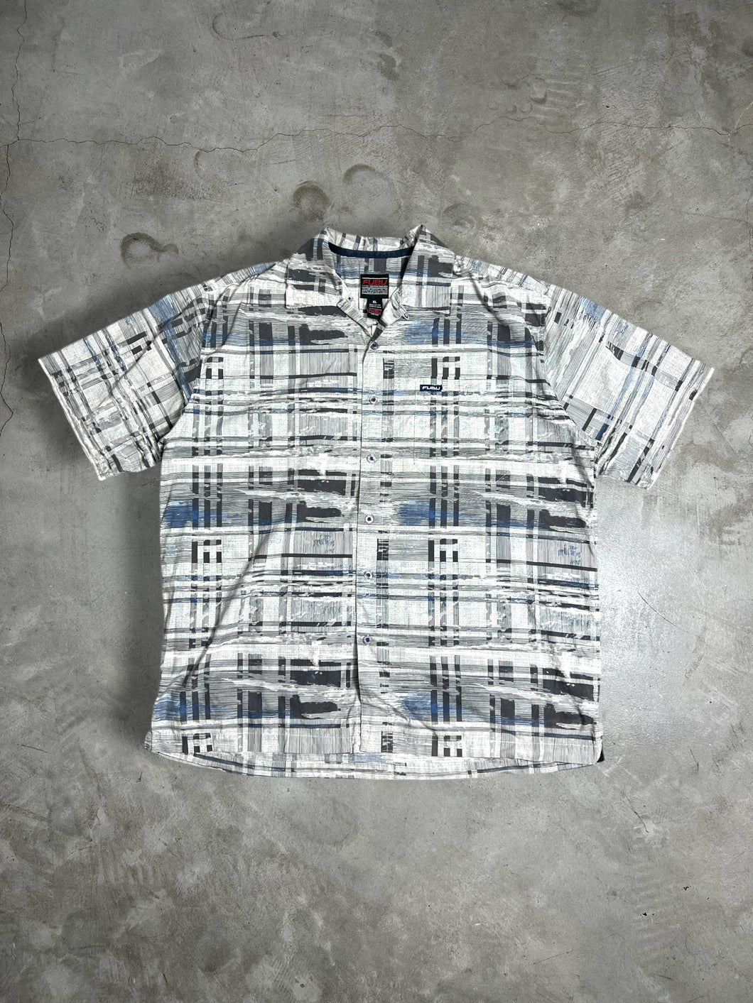 Vintage FUBU Y2K Plaid Shirt (XL) JKA072