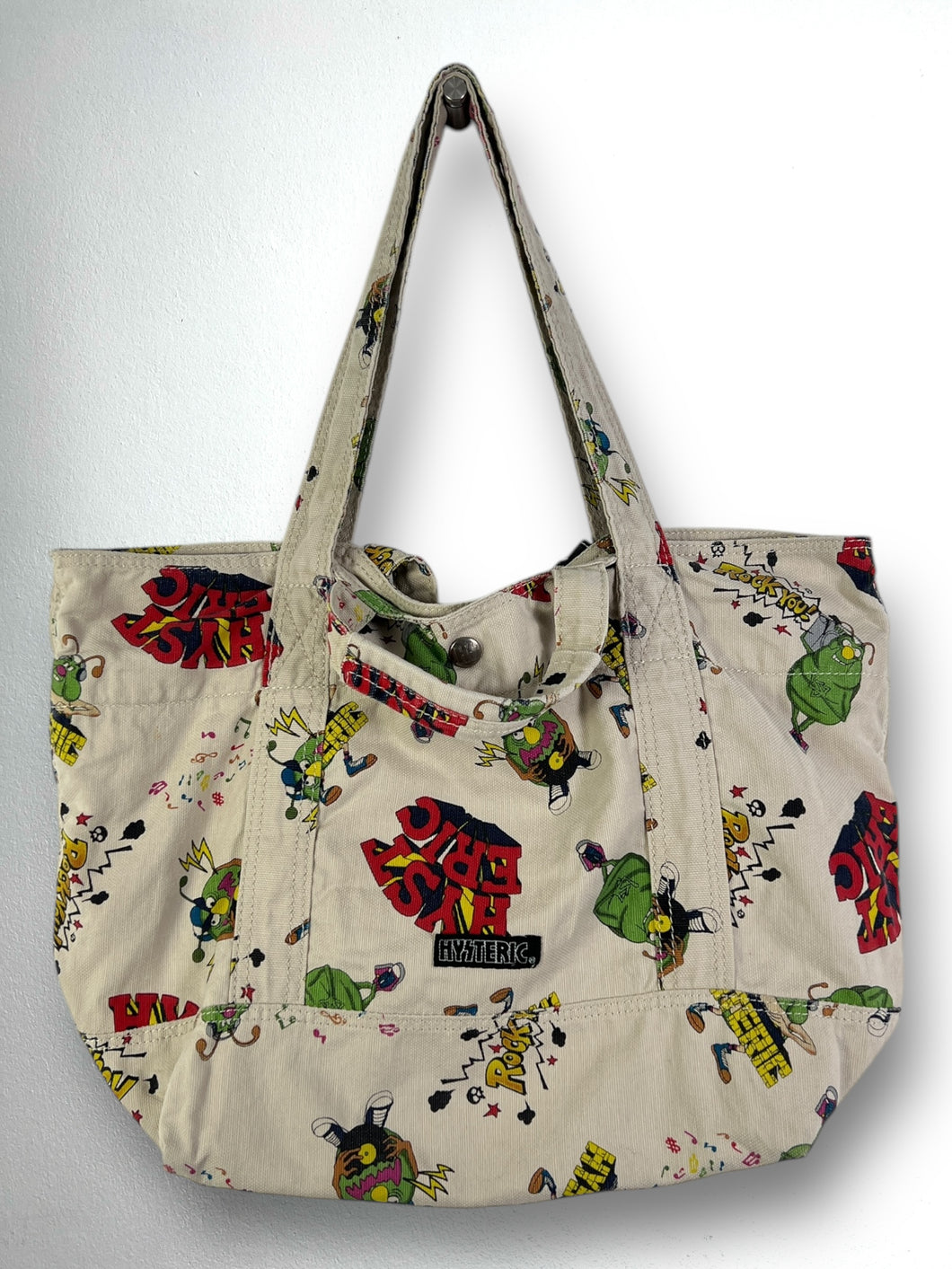 HYSTERIC GLAMOUR Comic Printed Tote Bag