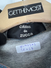 Load image into Gallery viewer, CABANE de ZUCCa Plaid Mix With Solid Gray Shirt (M) GTMP342
