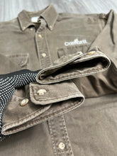 Load image into Gallery viewer, Vintage CARHARTT Embroidery Logo Button Up Shirt JKA087
