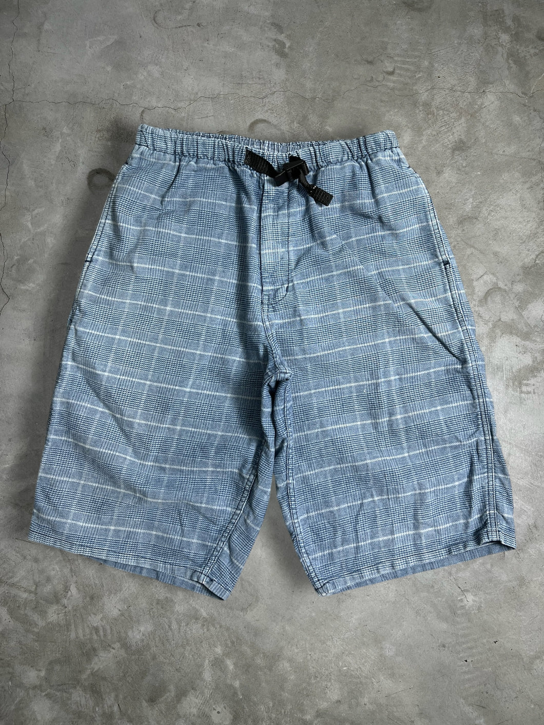 Japanese Brand Houndstooth Plaid Short JKA083