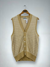 Load image into Gallery viewer, Vintage Burberrys Knit Sleeveless Cardigan (M) GTMPT698
