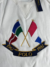 Load image into Gallery viewer, *NWT Polo Ralph Lauren Embroidery Cross Flags Anniversary Sweatshirt (L) JKA478
