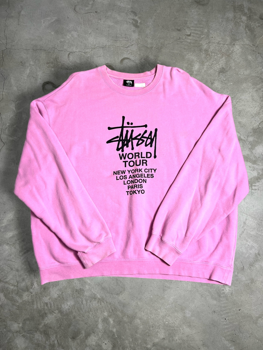 STÜSSY Australia World Tour Sweatshirt (XXL) JKA107
