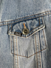 Load image into Gallery viewer, DOLCE &amp; GABBANA Denim Jacket (L) GTMP190
