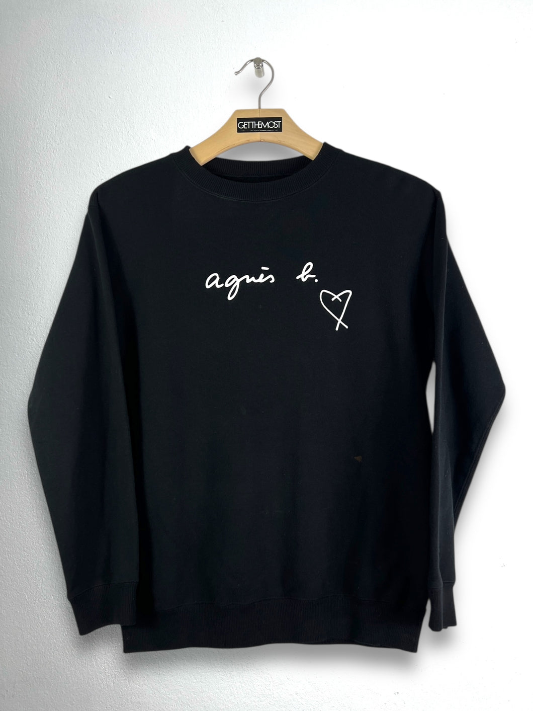 Agnès b. Logo Printed Sweatshirt (2) GTMP188