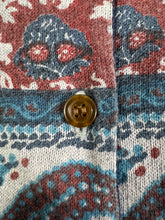 Load image into Gallery viewer, Vivienne Westwood Red Label Paisley Printed Cardigan (2) GTMP187
