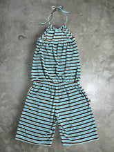 Load image into Gallery viewer, Hysteric Glamour Kinky Slick Fleece Striped Jumpsuit GTMP184
