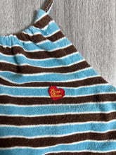 Load image into Gallery viewer, Hysteric Glamour Kinky Slick Fleece Striped Jumpsuit GTMP184

