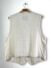 Load image into Gallery viewer, Gianni Valentino Linen Tuxedo Vest (L) GTMP099
