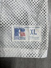 Load image into Gallery viewer, Y2K Vintage Russell Athletic White Mesh Jersey (XL) GTME642
