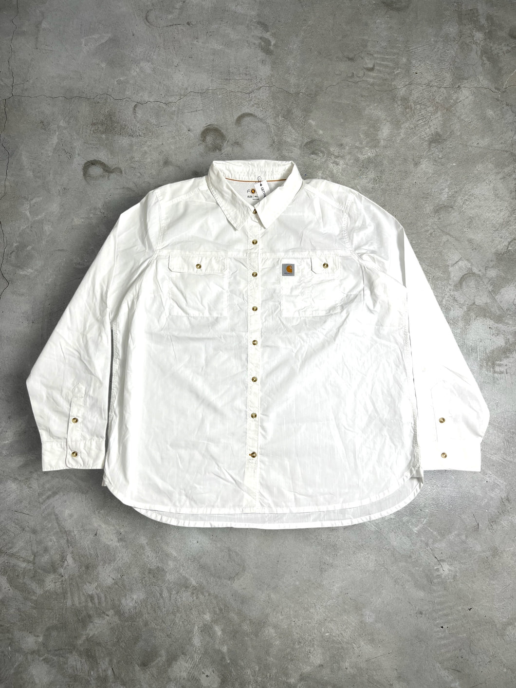 Carhartt Force Polyester Button Up Shirt (XXL) JK969