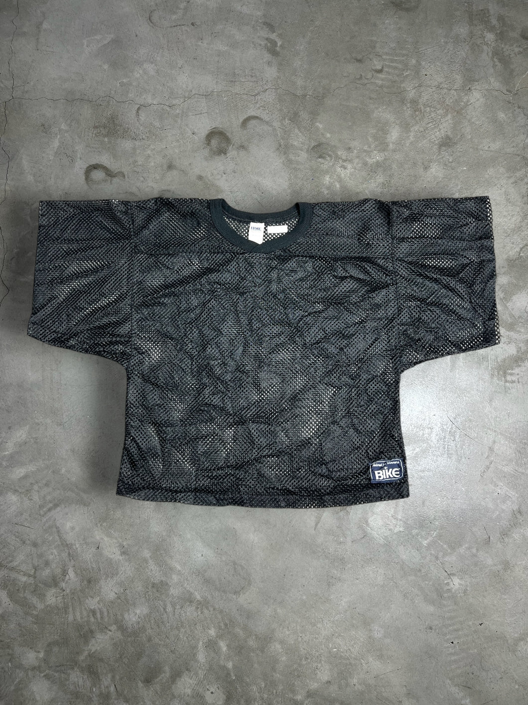 Y2K Vintage Bike Athletic Black Mesh Jersey (M) GTME637