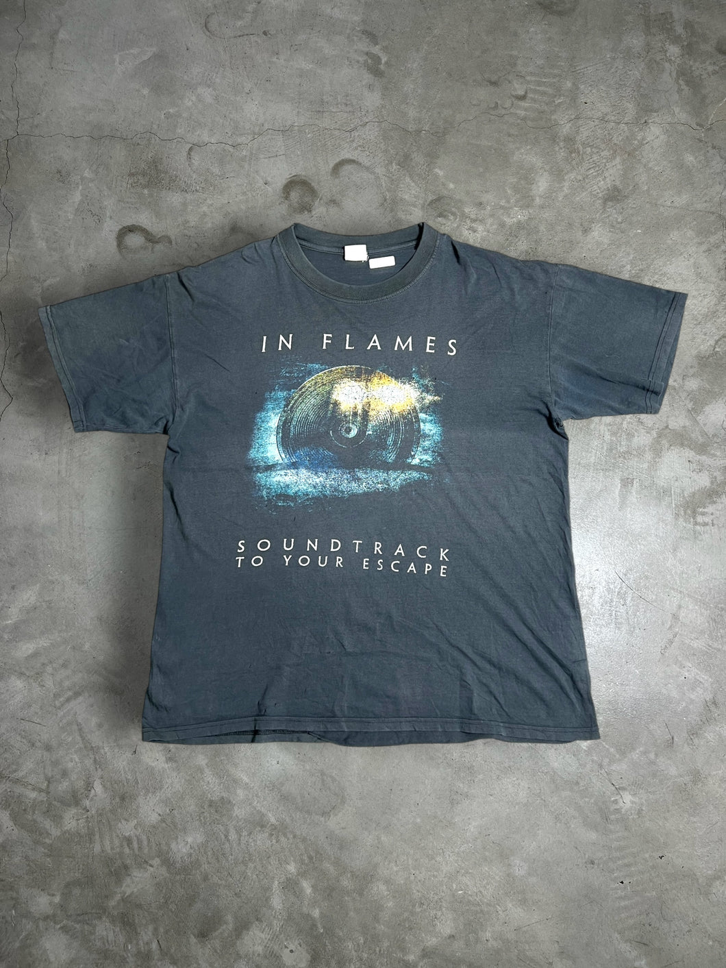 Vintage In Flames Soundtrack to Your Escape Band Tee GTME631