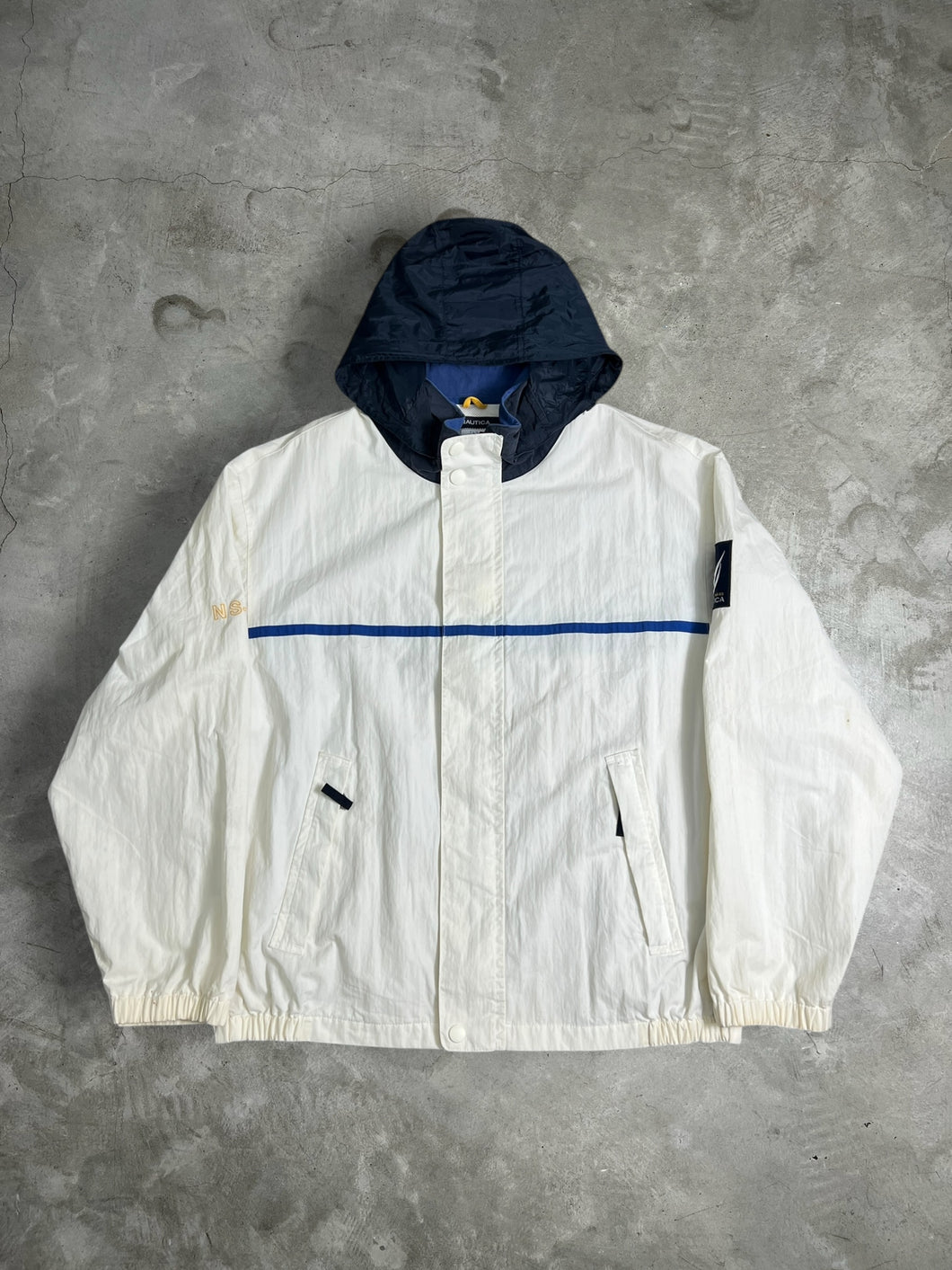 Vintage Nautica NS-83 Nylon Jacket (XL) JK749