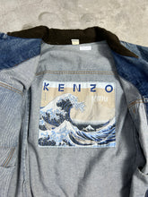Load image into Gallery viewer, Vintage 90s KENZO Jeans Big Logo Denim Jacket (XXL) GTMPT529
