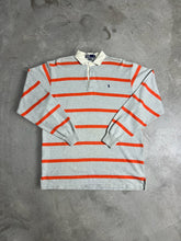 Load image into Gallery viewer, Vintage Polo Ralph Lauren Striped Rugby Shirt (L) JKA492
