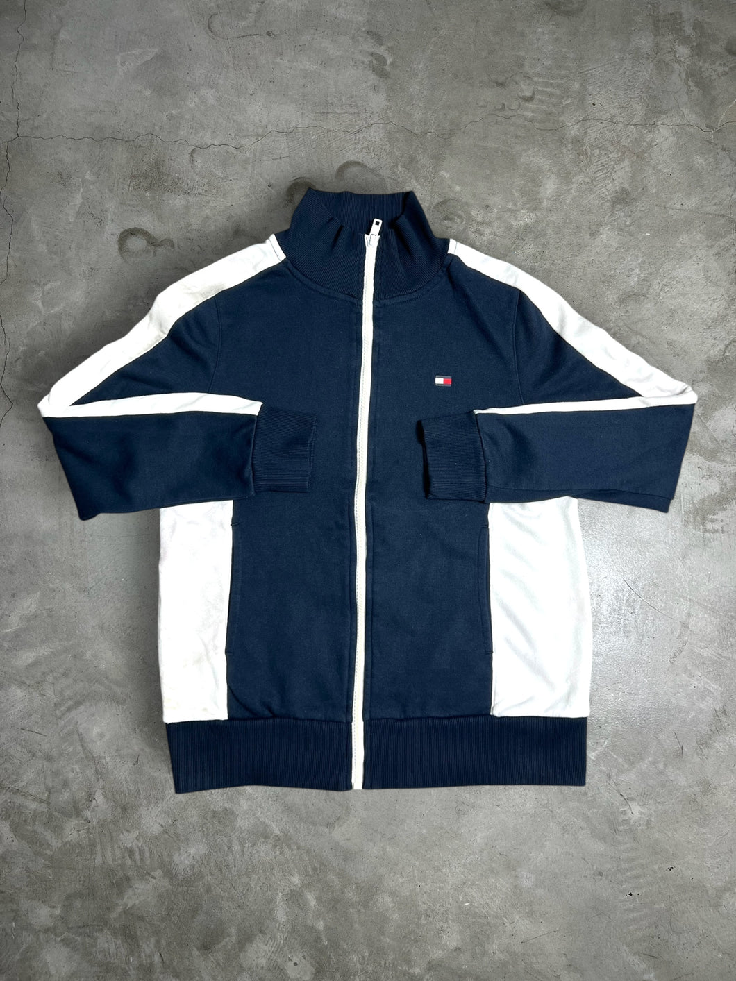 Tommy Hilfiger Mini Logo Zipped Sweatshirt (M) JKA170